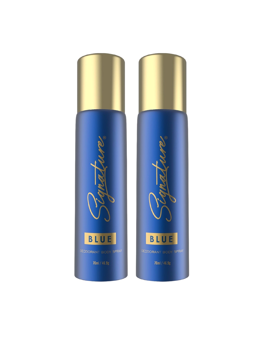 

Signature Blue Set Of 2 Long Lasting Deodorant Body Spray - 70ml (46.9g)Each