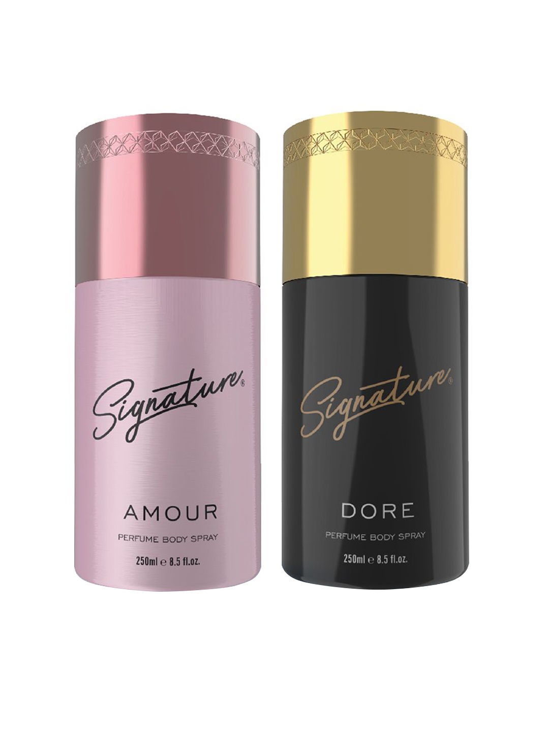 

Signature Amour & Dore Women Long Lasting Perfume Body Spray - 250ml Each, Multi