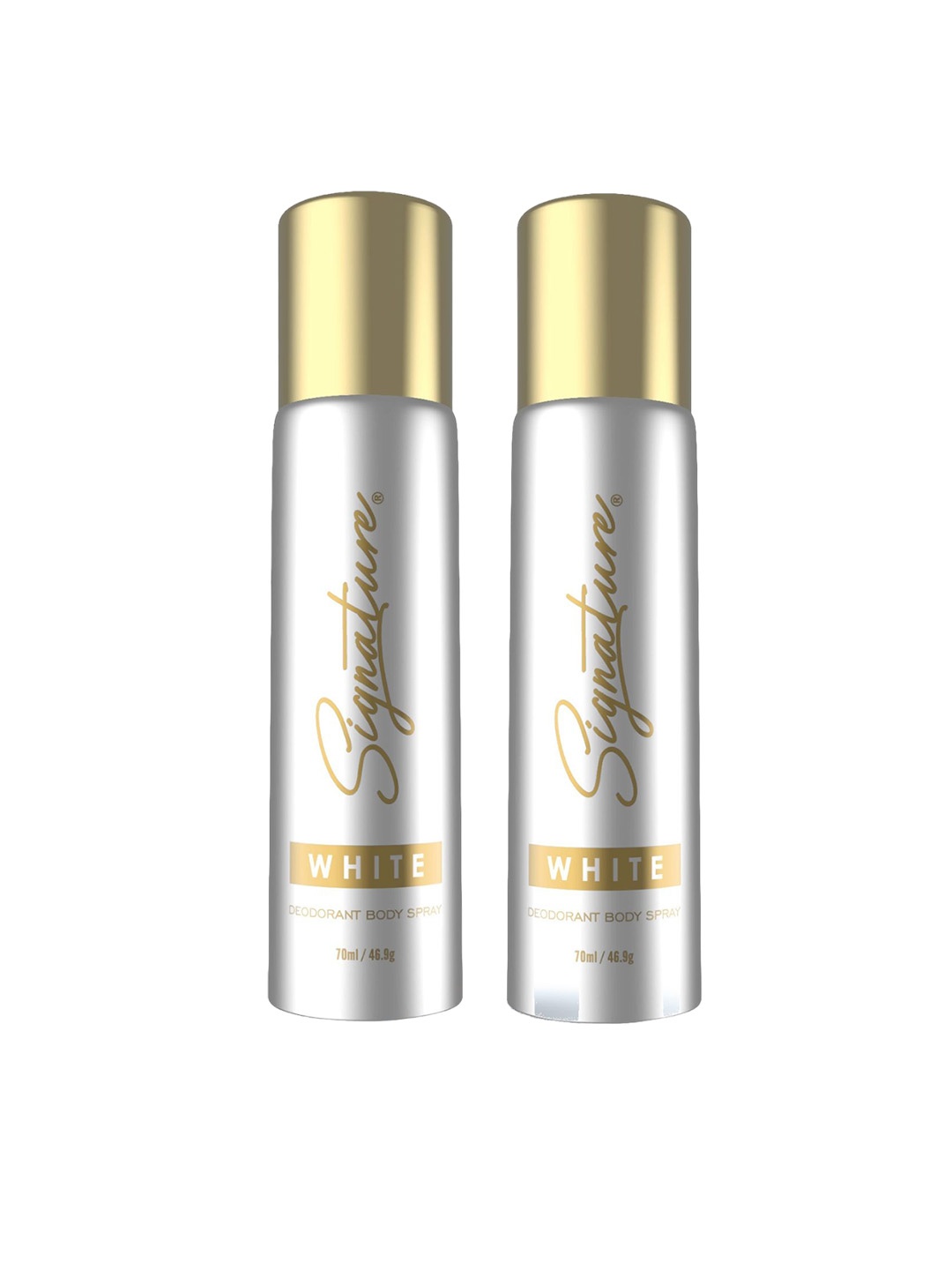 

Signature White Set Of 2 Long Lasting Deodorant Body Spray - 70ml (46.9g) Each