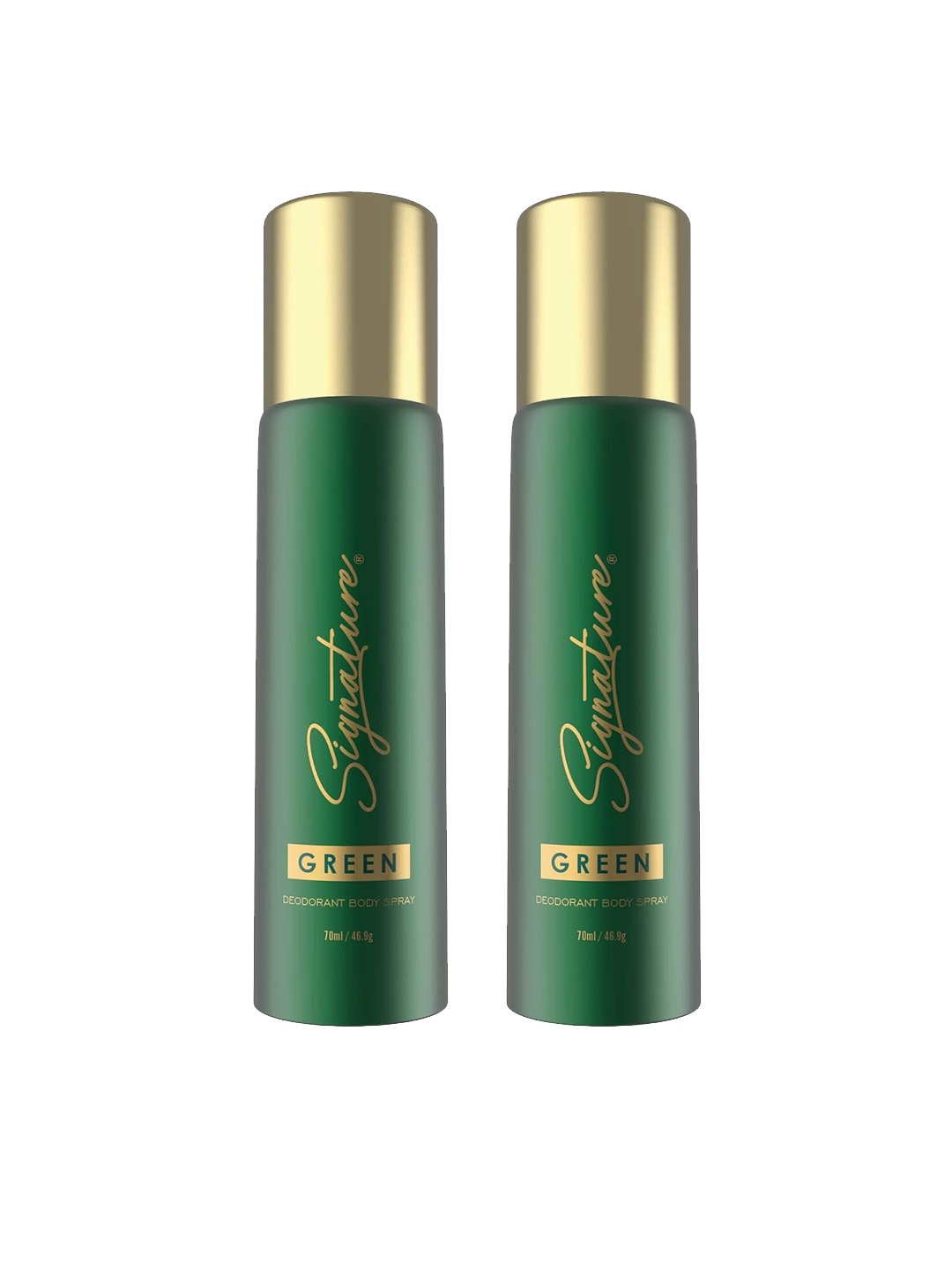 

Signature Green Set Of 2 Long Lasting Deodorant Body Spray - 46.9 g Each