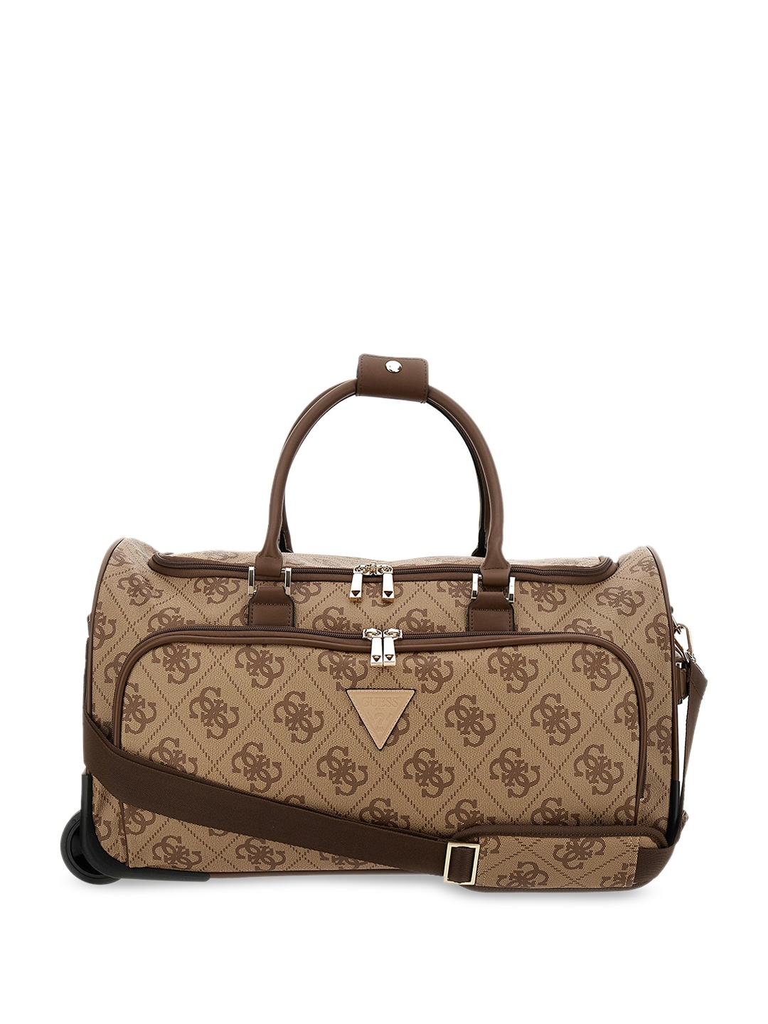 

GUESS Printed Medium Casual Duffel Bag, Beige