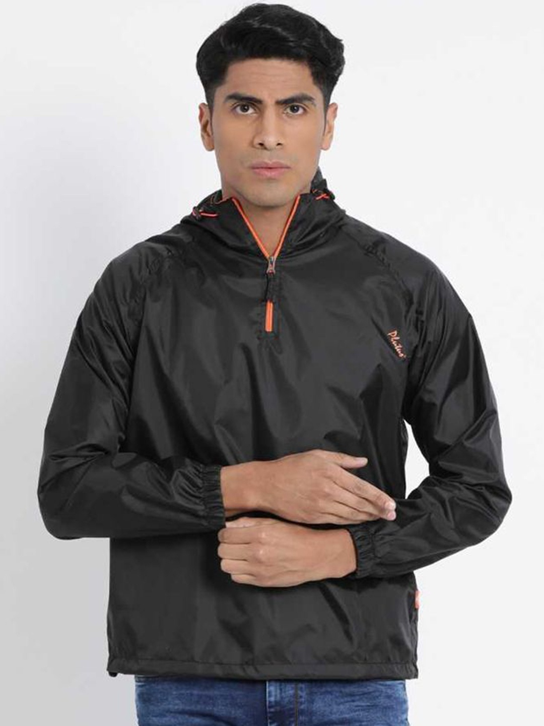 

Plutus Hooded Dry Fit Padded Jacket, Black