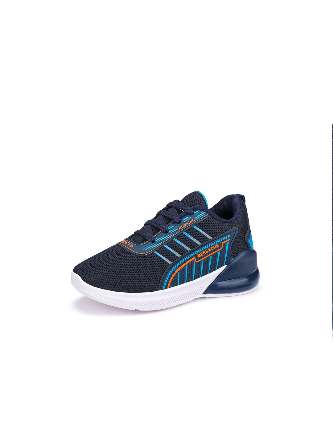 

BERSACHE Boys Canvas Running Marking Shoes, Navy blue
