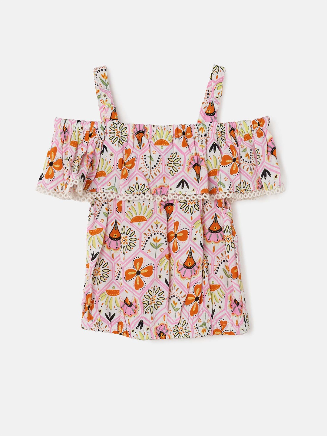 

Angel & Rocket Floral Print Top, Multi