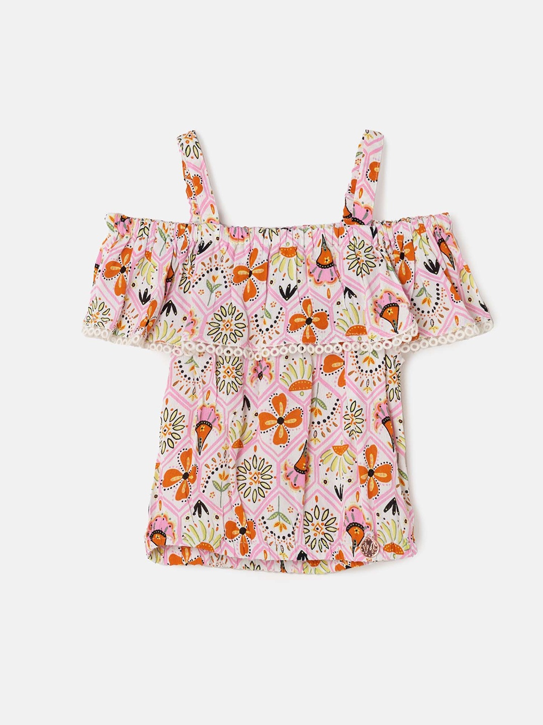 

Angel & Rocket Floral Print Top, Multi