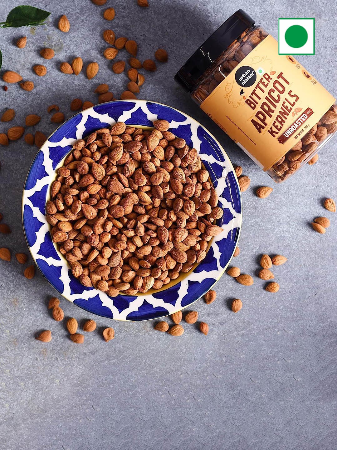 

URBAN PLATTER Bitter Apricot Kernels 200g, Brown