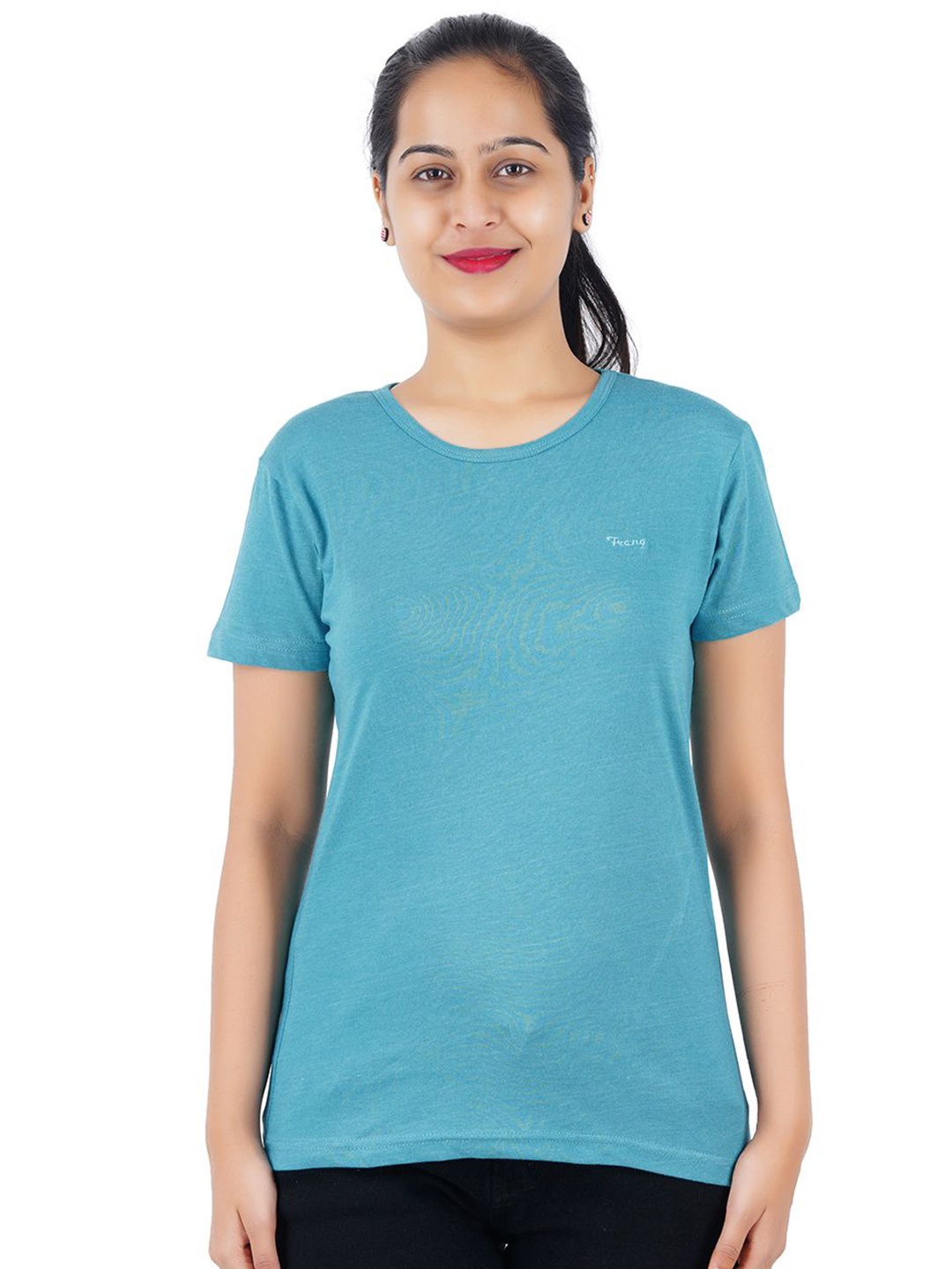 

BAESD Women Pockets T-shirt, Green