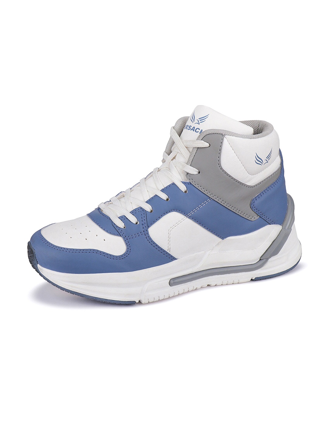 BERSACHE Men Canvas Running Shoes, White