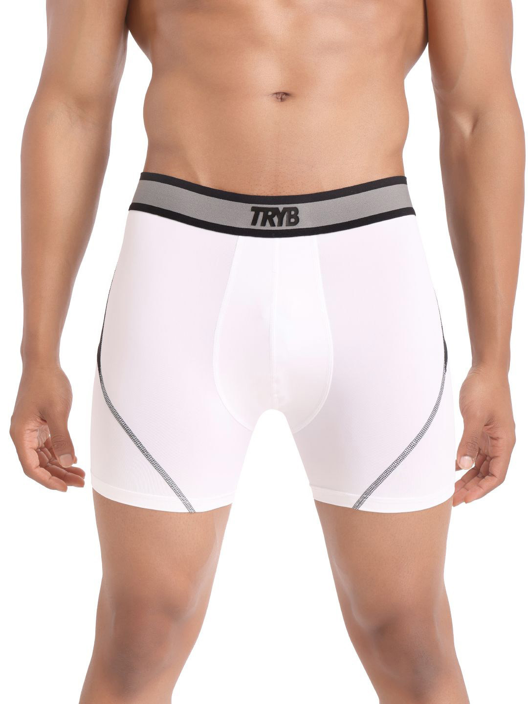 

TRYB Colourblocked Trunk TRYB-Two Tone-White-Small