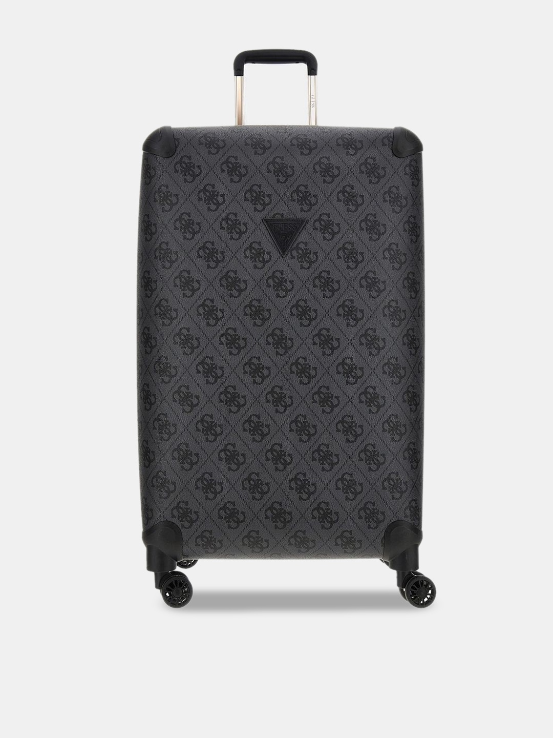 

GUESS Printed Hard Sided Trolley Bag, Grey