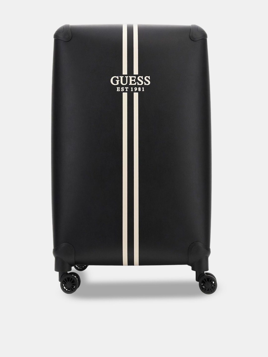 

GUESS Hard-Sided Medium Trolley Suitcase, Black