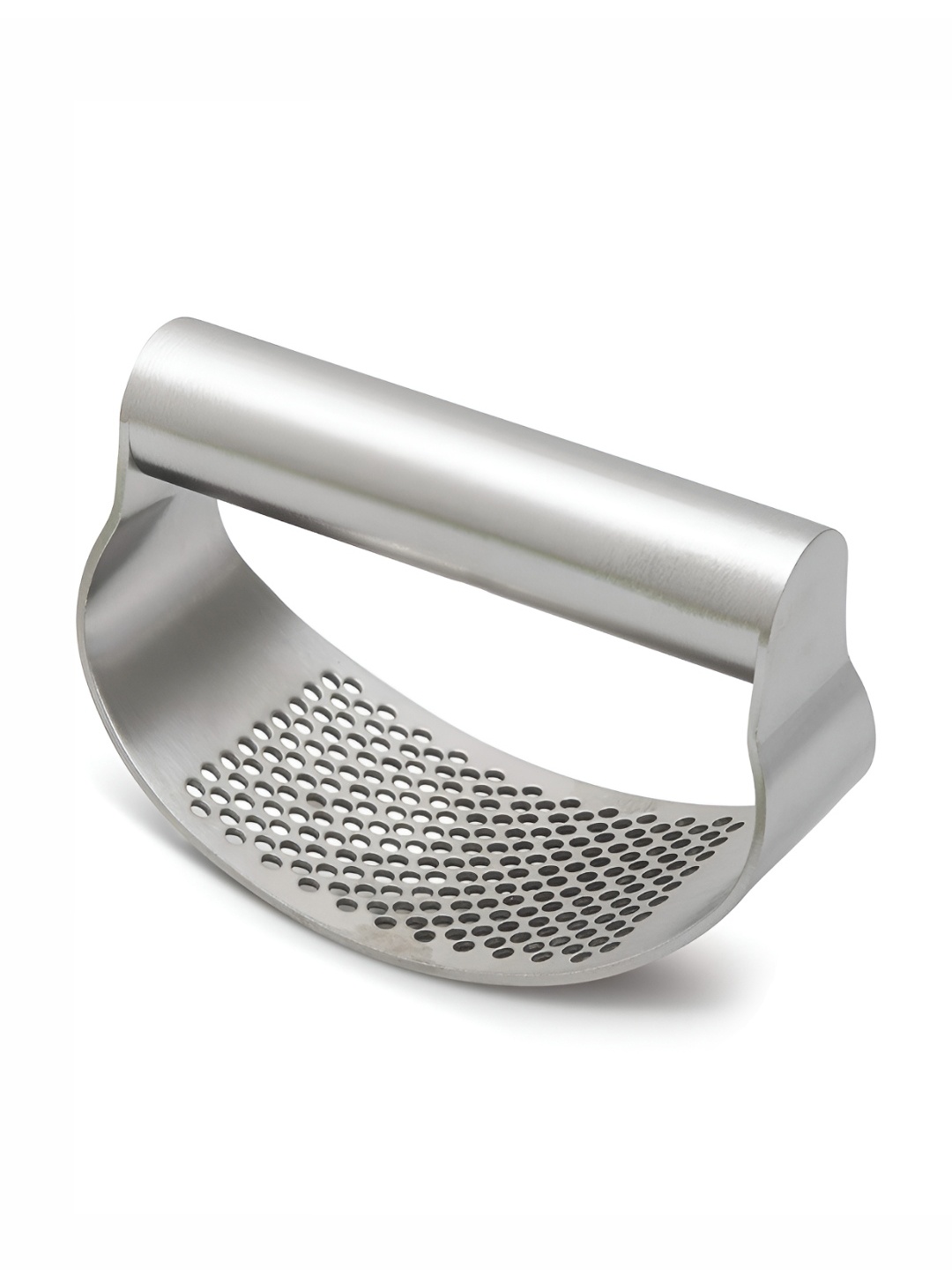 

P-Plus International Silver Toned Stainless Steel Chopper for Smashing Garlic