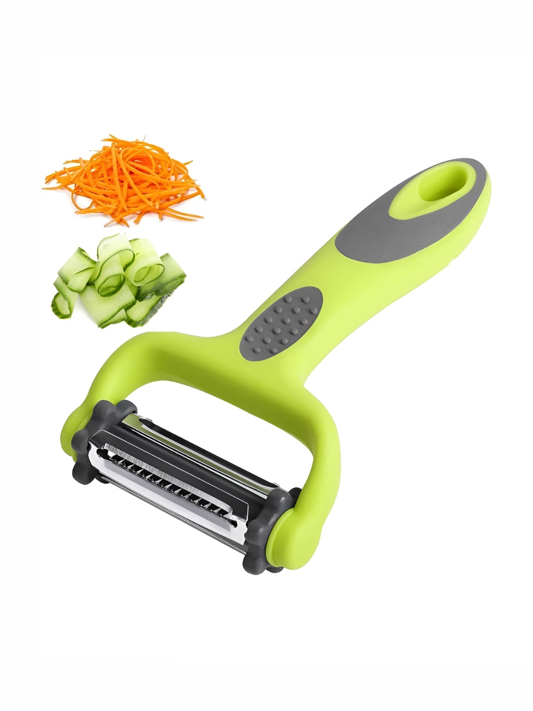 

P-Plus International Green Stainless Steel 3 In 1 Peeler