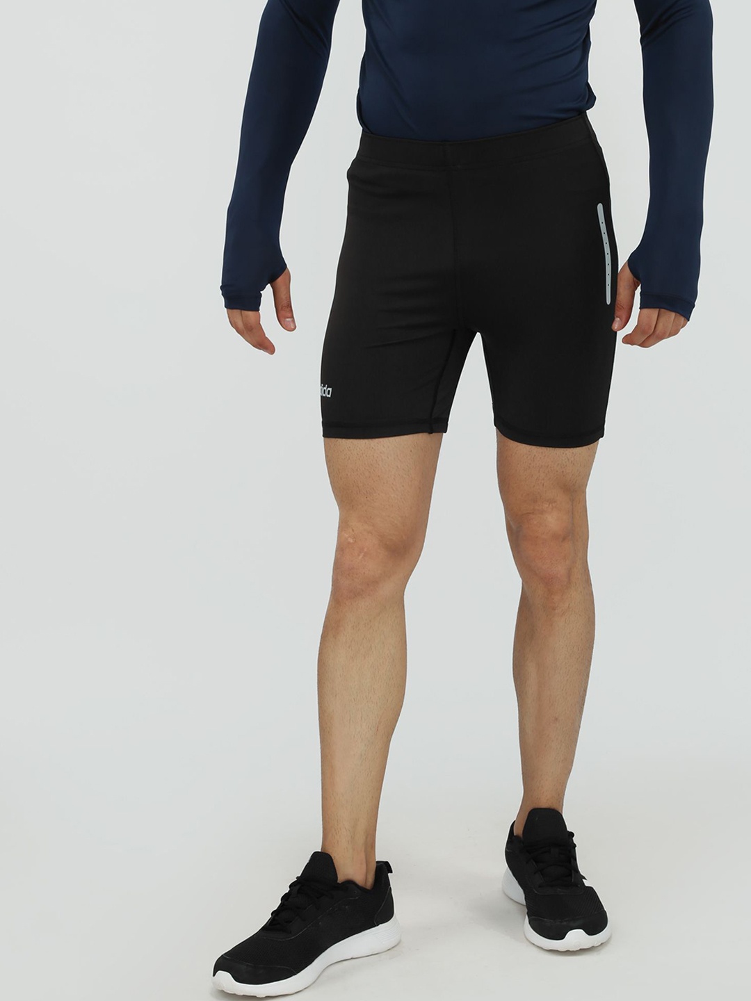

DIDA Men Running Sports Shorts, Black
