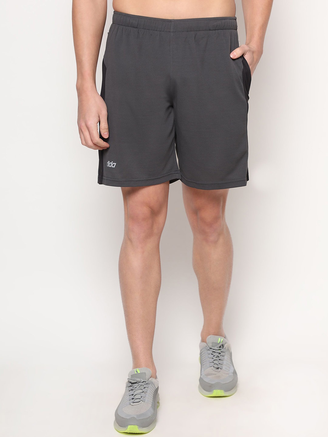 DIDA Men Running Sports Shorts, Grey