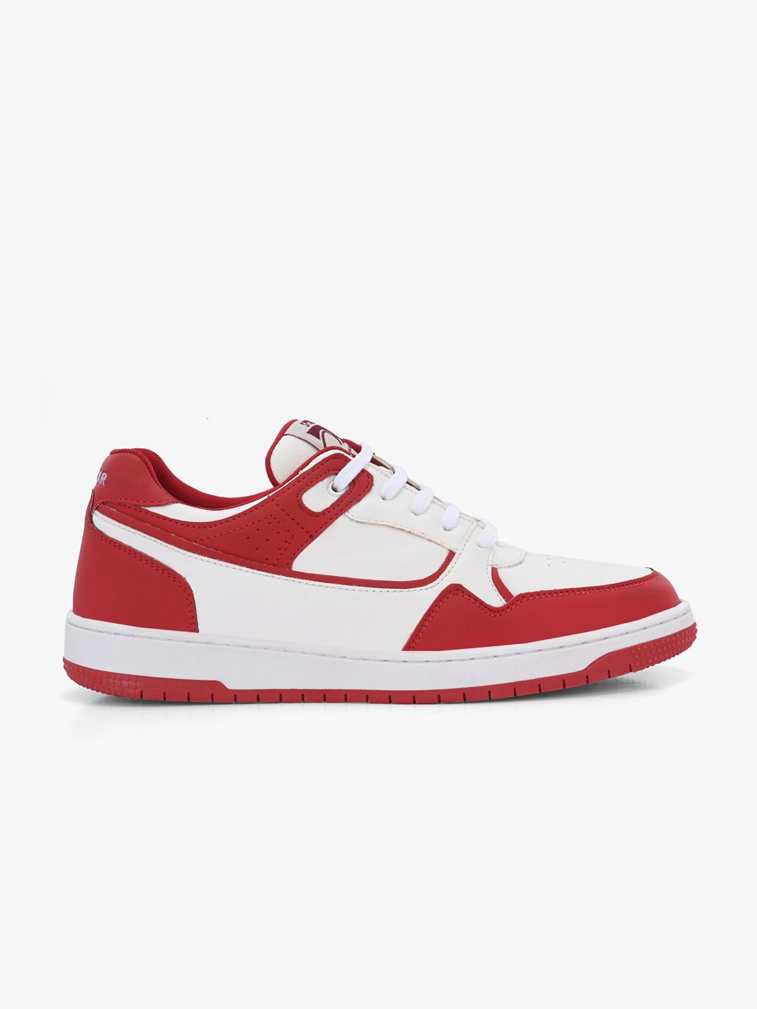 

SPYKAR Men PU Round Toe Smart Casual Sneakers, Red