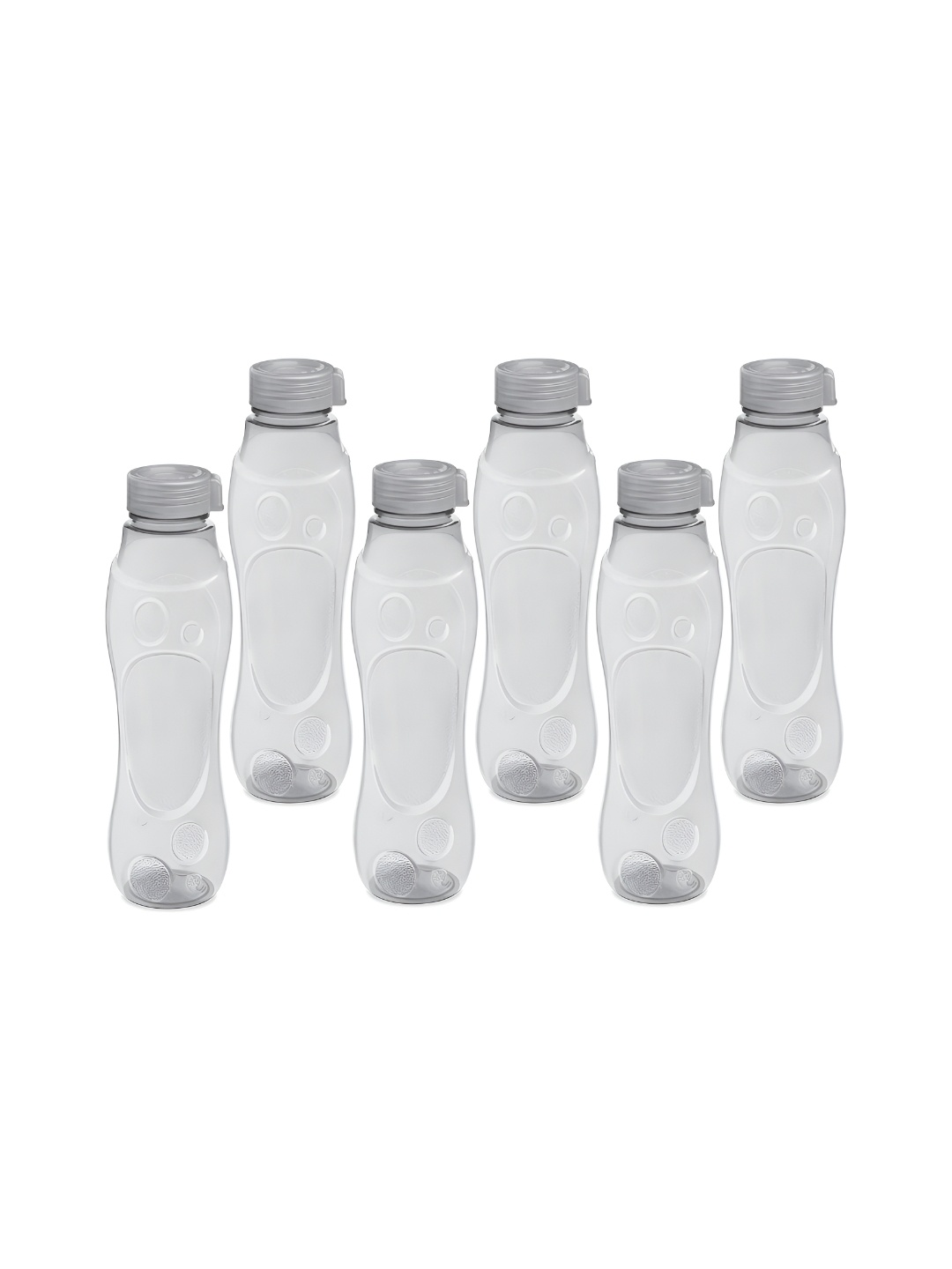 

Milton Set of 6 Grey BPA Free Recyclable Plastic Grammy Pet Water Bottles 1 L each