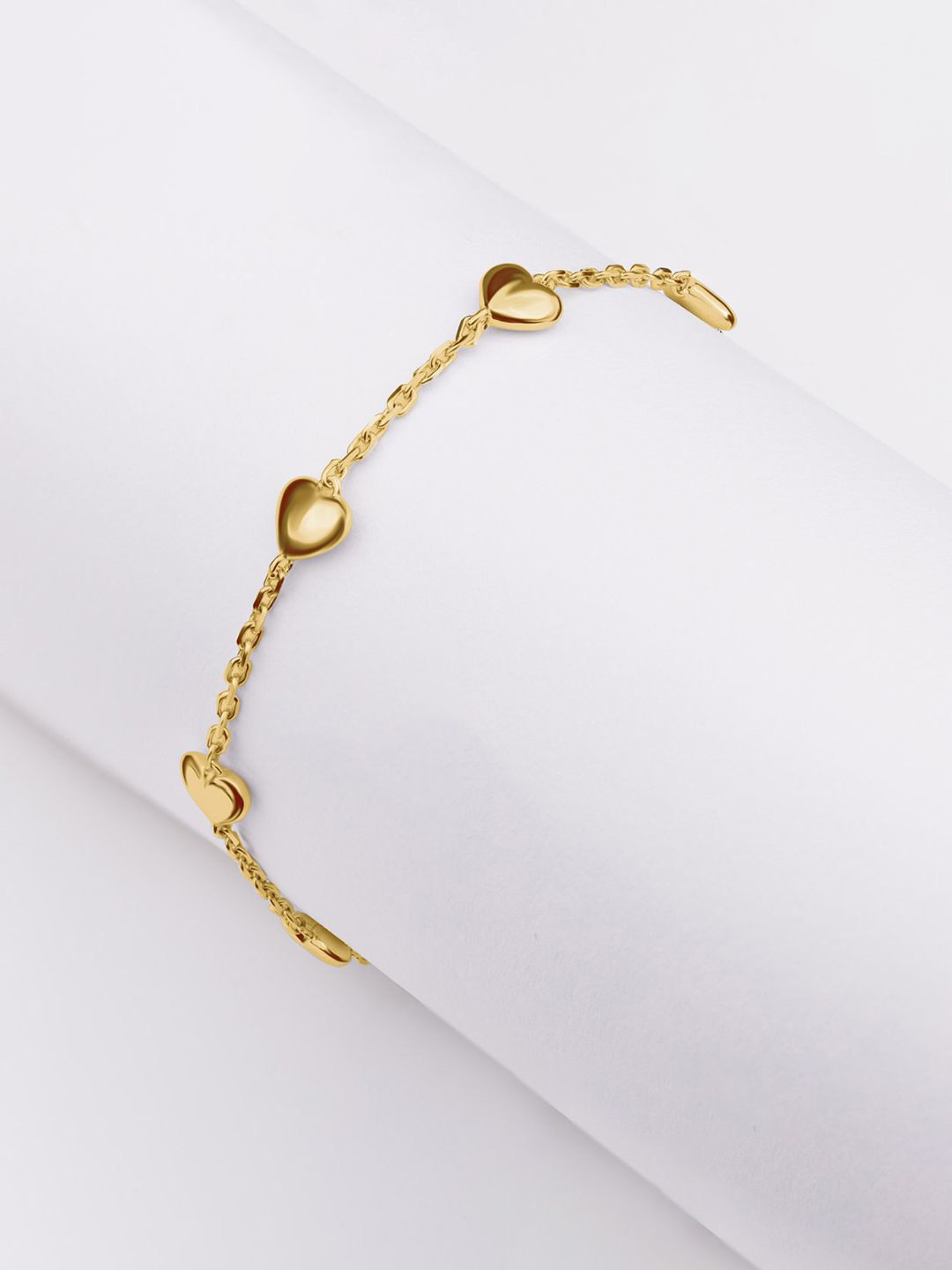 

Nistra Sterling Silver Gold Plated Wraparound Bracelet