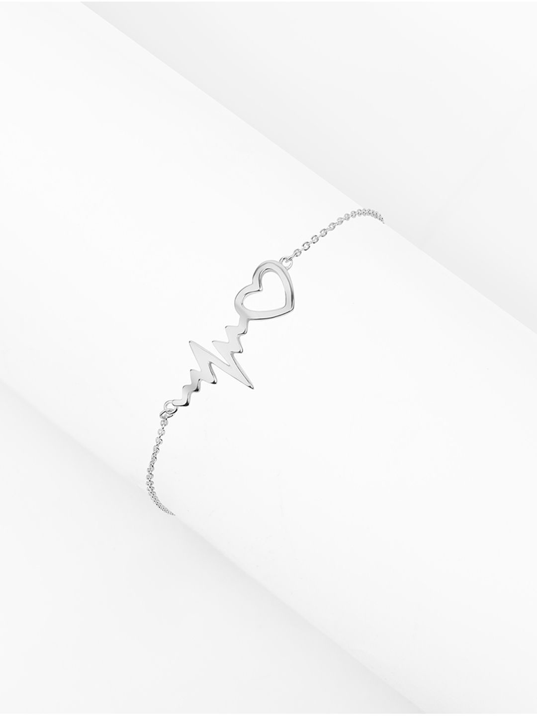 

Nistra Rhodium-Plated Sterling Silver Wraparound Bracelet