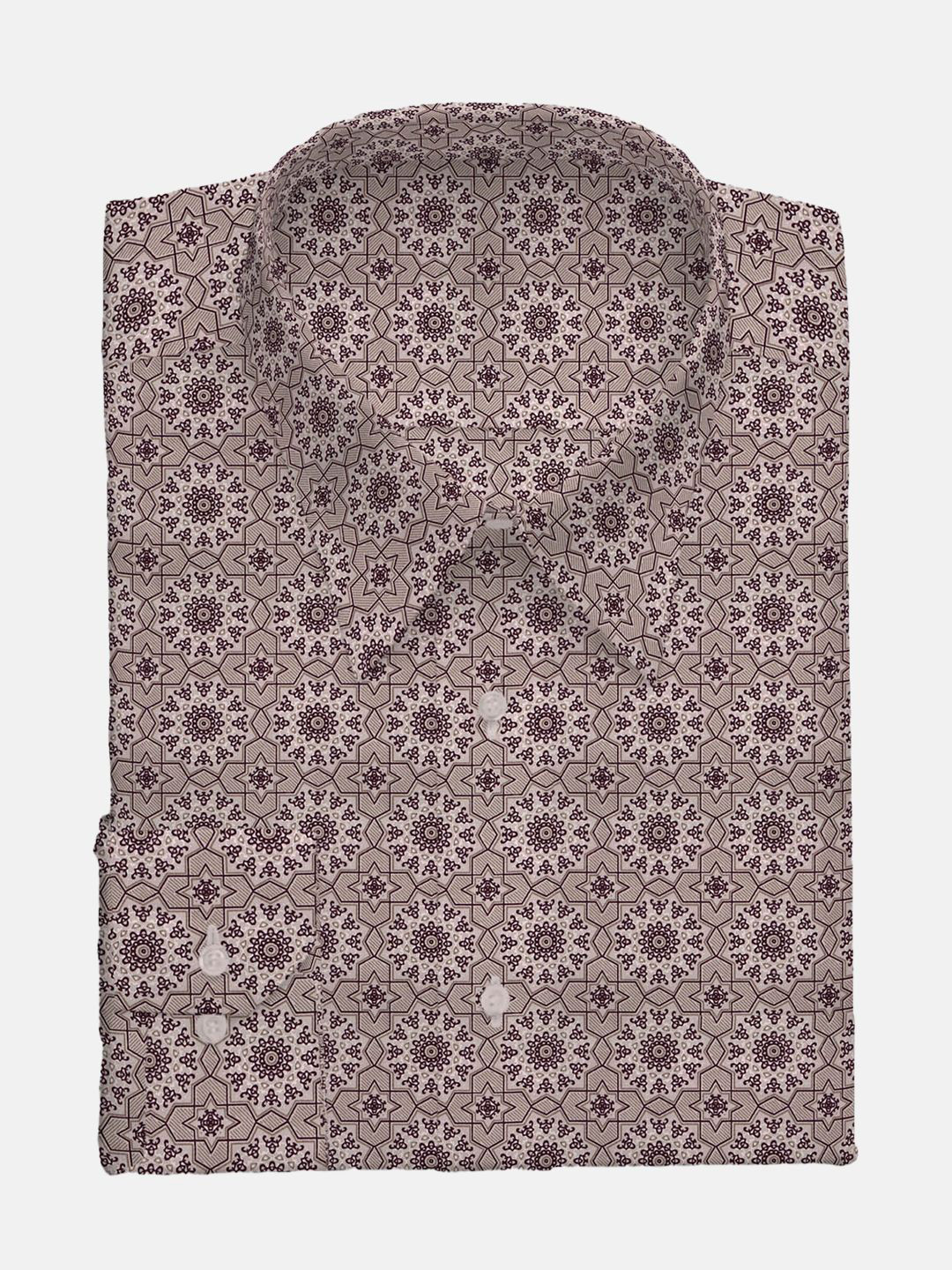 

Ramraj Men Printed Unstitched Cotton Shirt Fabric, Beige