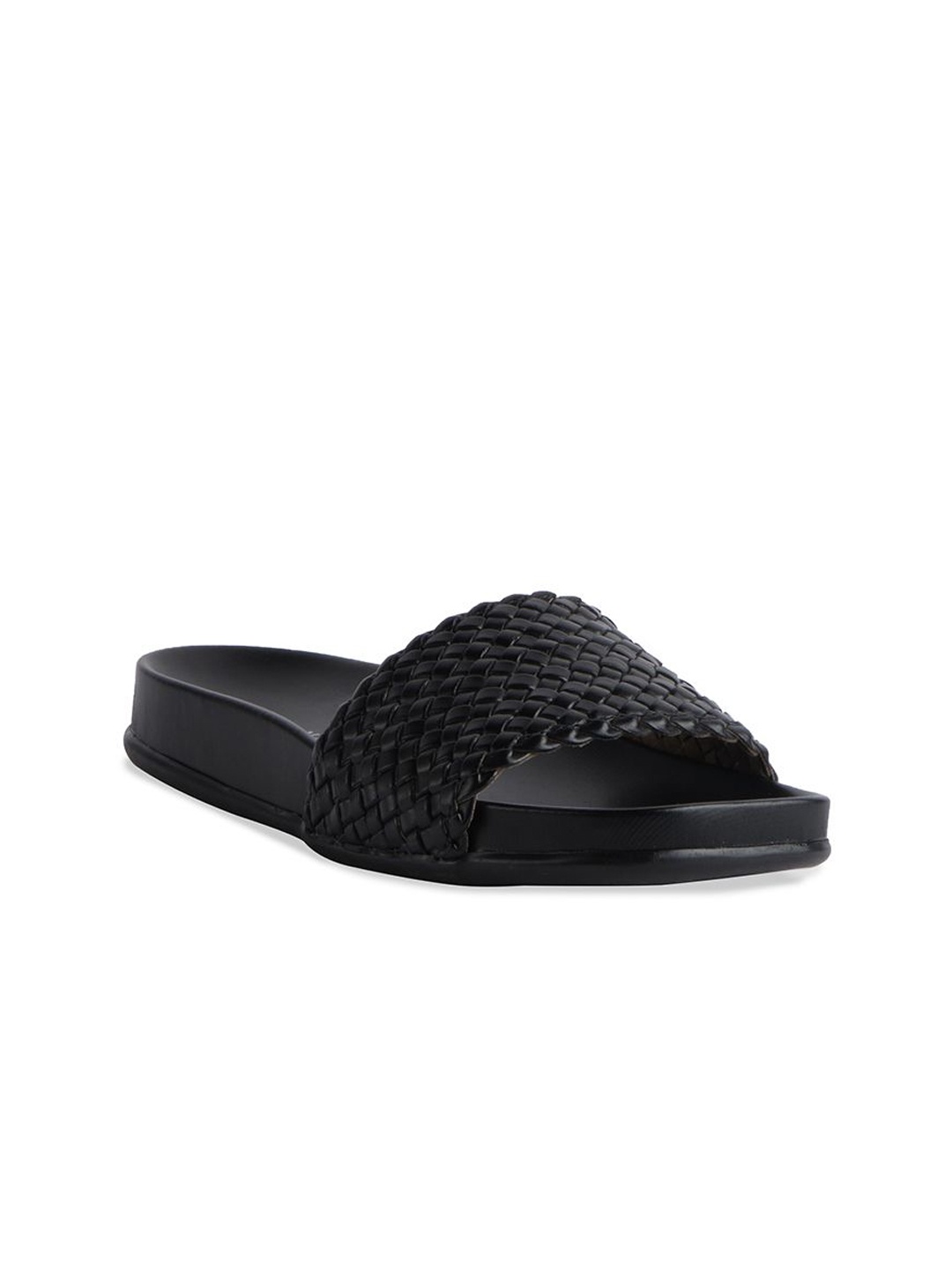 

ERIDANI Camille Woven Flats, Black