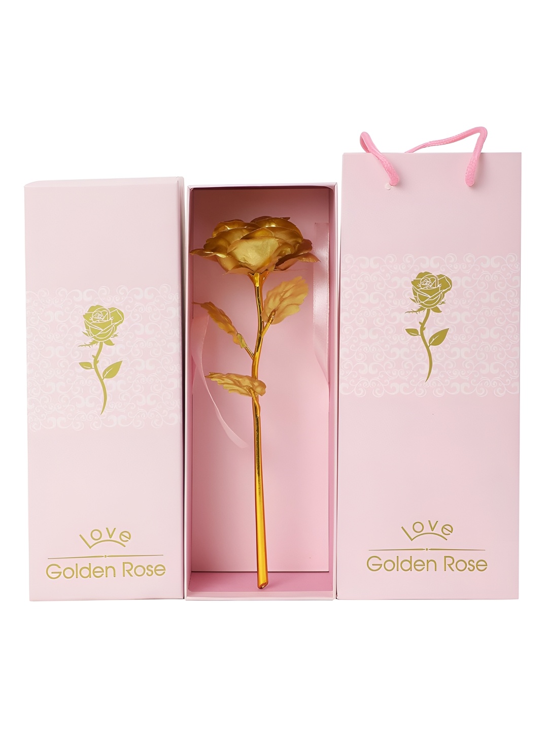 

INTERNATIONAL GIFT Gold Toned Rose Home Gift Sets