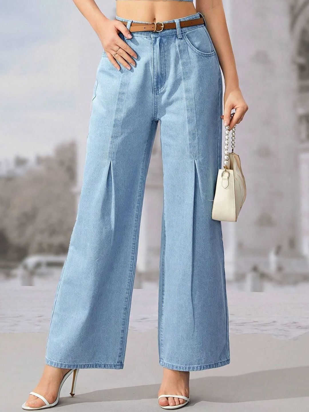 

Kotty Women High-Rise Clean Look Stretchable Jeans, Blue