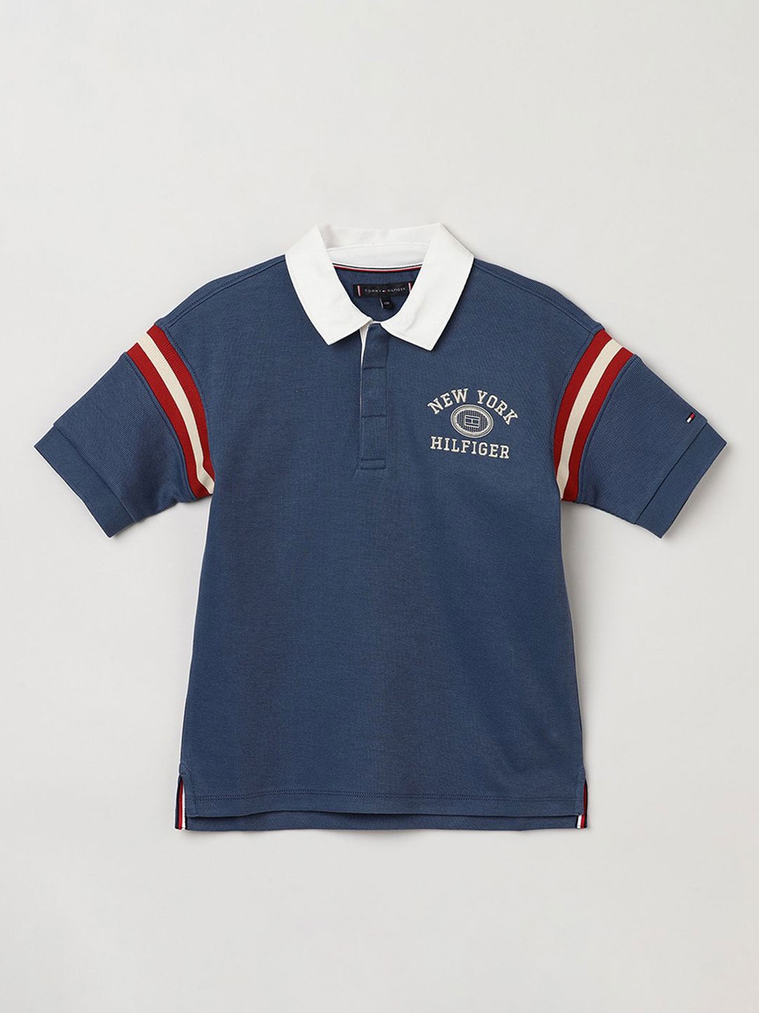 

Tommy Hilfiger Boys Polo Collar T-shirt, Blue