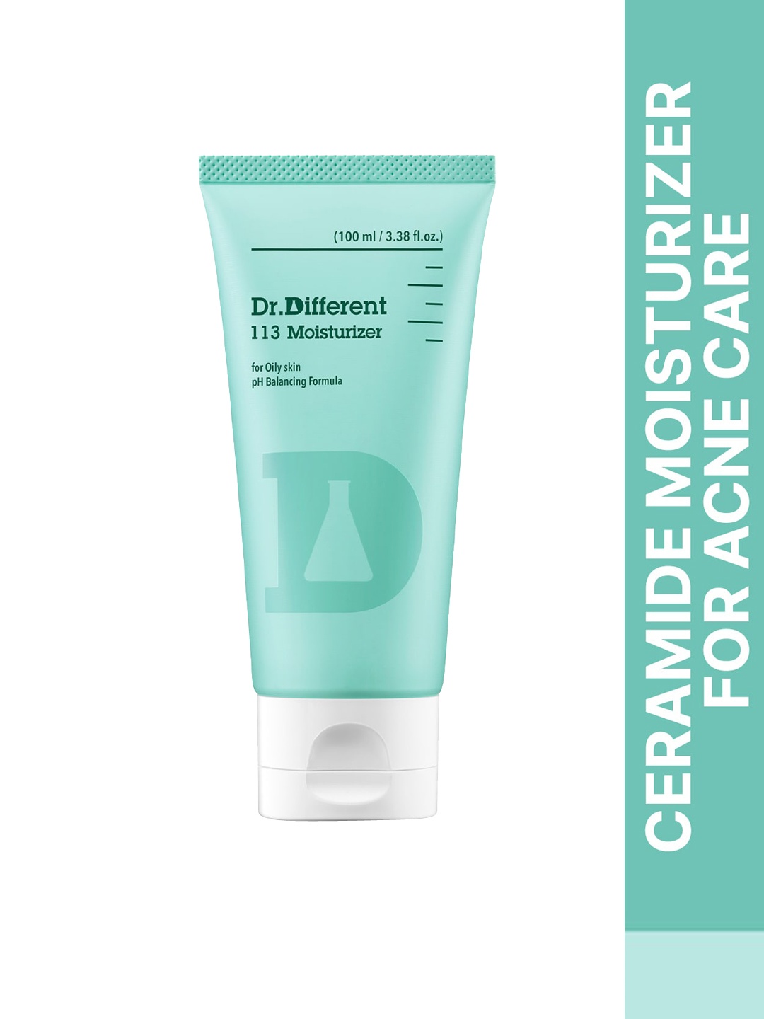 

Dr. Different 113 Ceramide Moisturizer for Oily Skin -100 ml, Sea green
