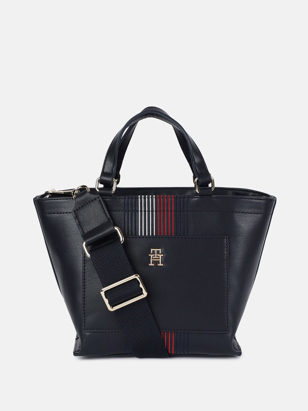 

Tommy Hilfiger Oversized Structured Handheld Bag, Black