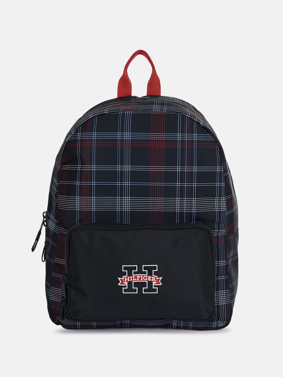 

Tommy Hilfiger Boys Checked Backpack, Blue