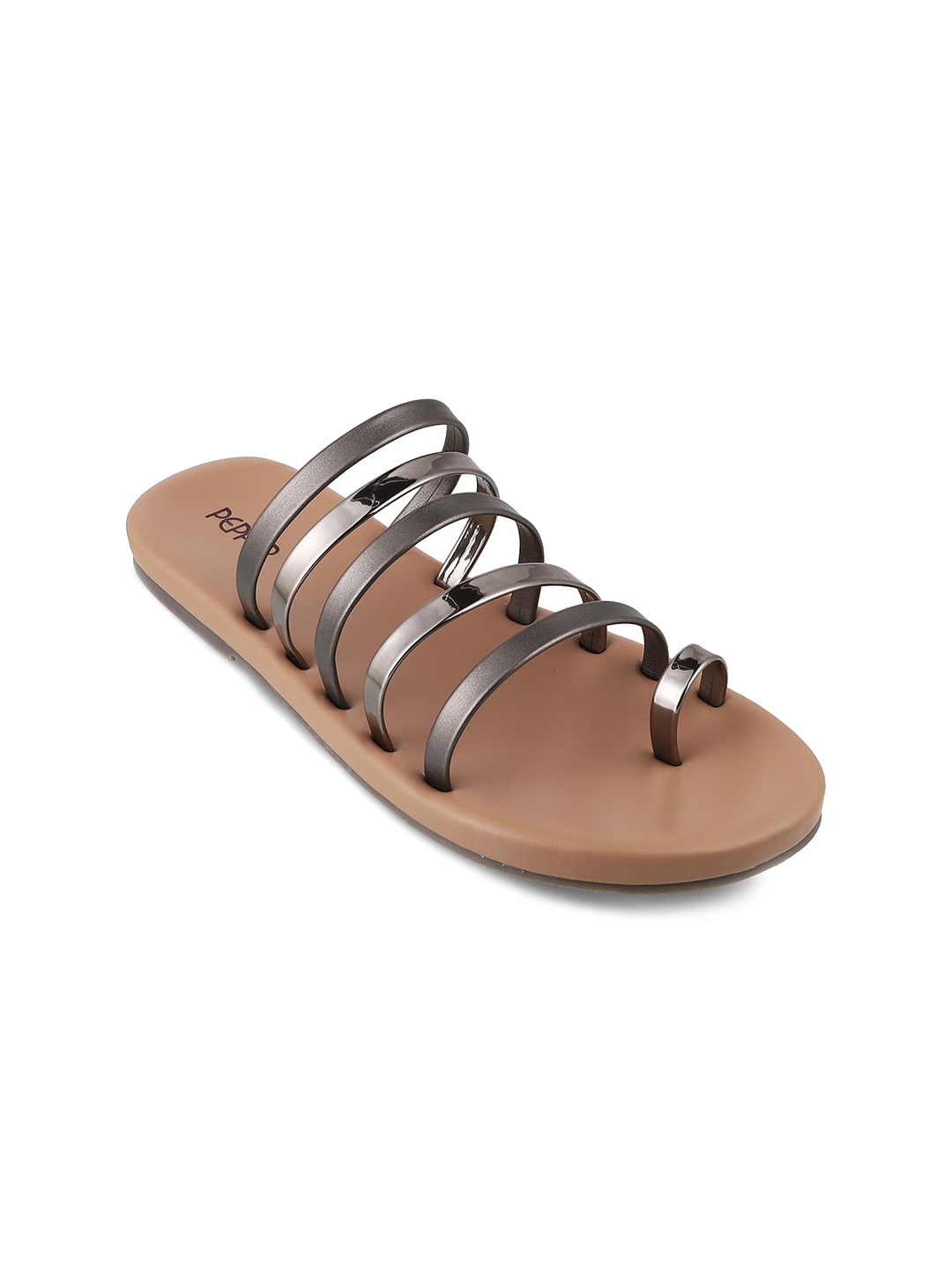 

PEPPER One Toe Flats, Grey