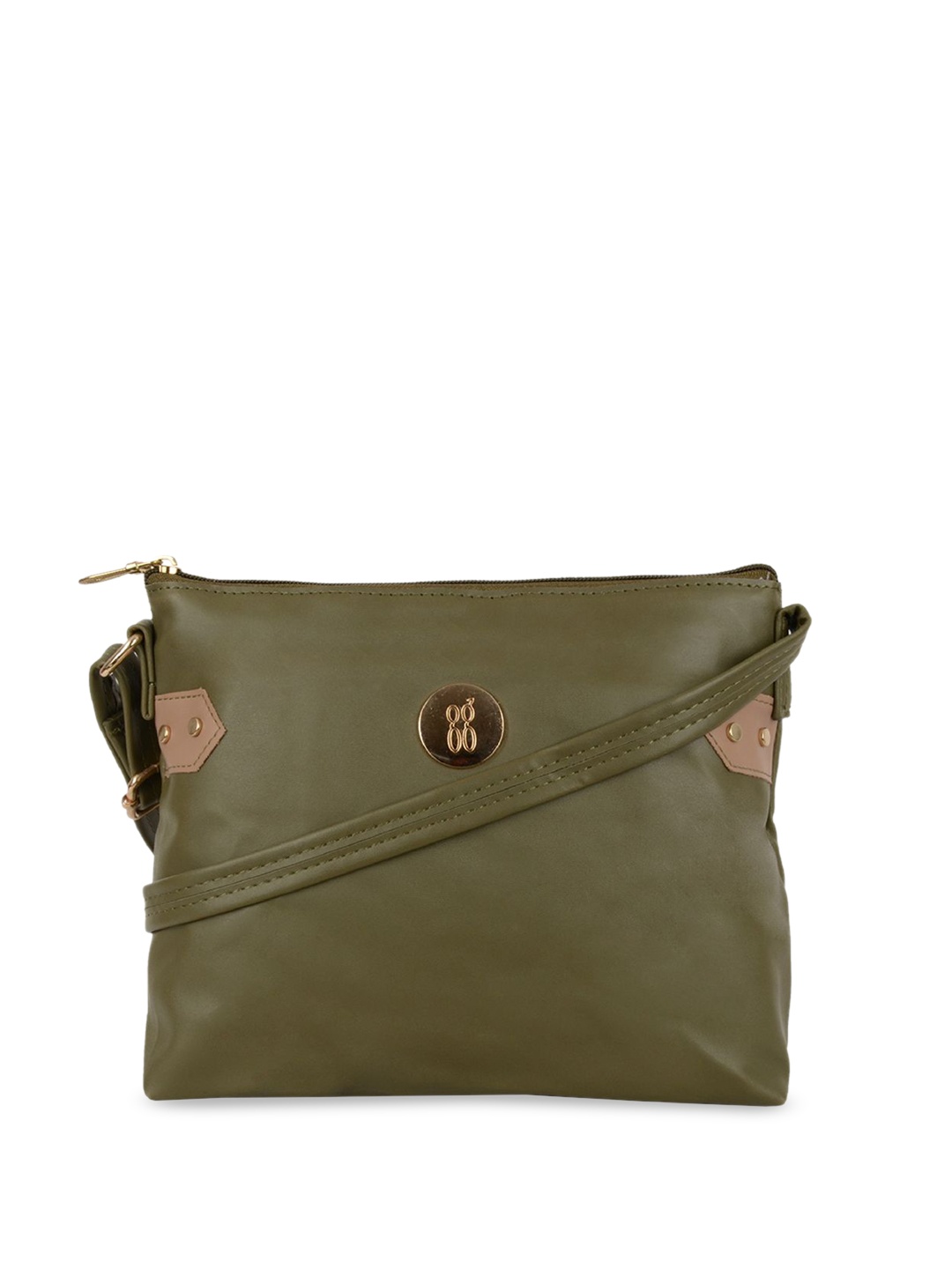 

Baggit Structured Sling Bag, Green