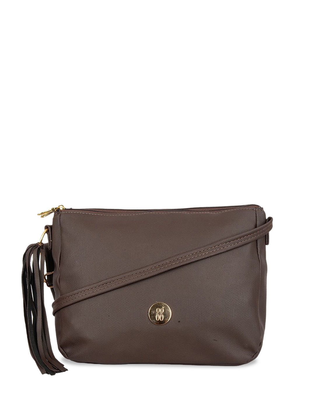 

Baggit Lxe Kurama Hh Vogee Structured Sling Bag With Tasselled, Brown
