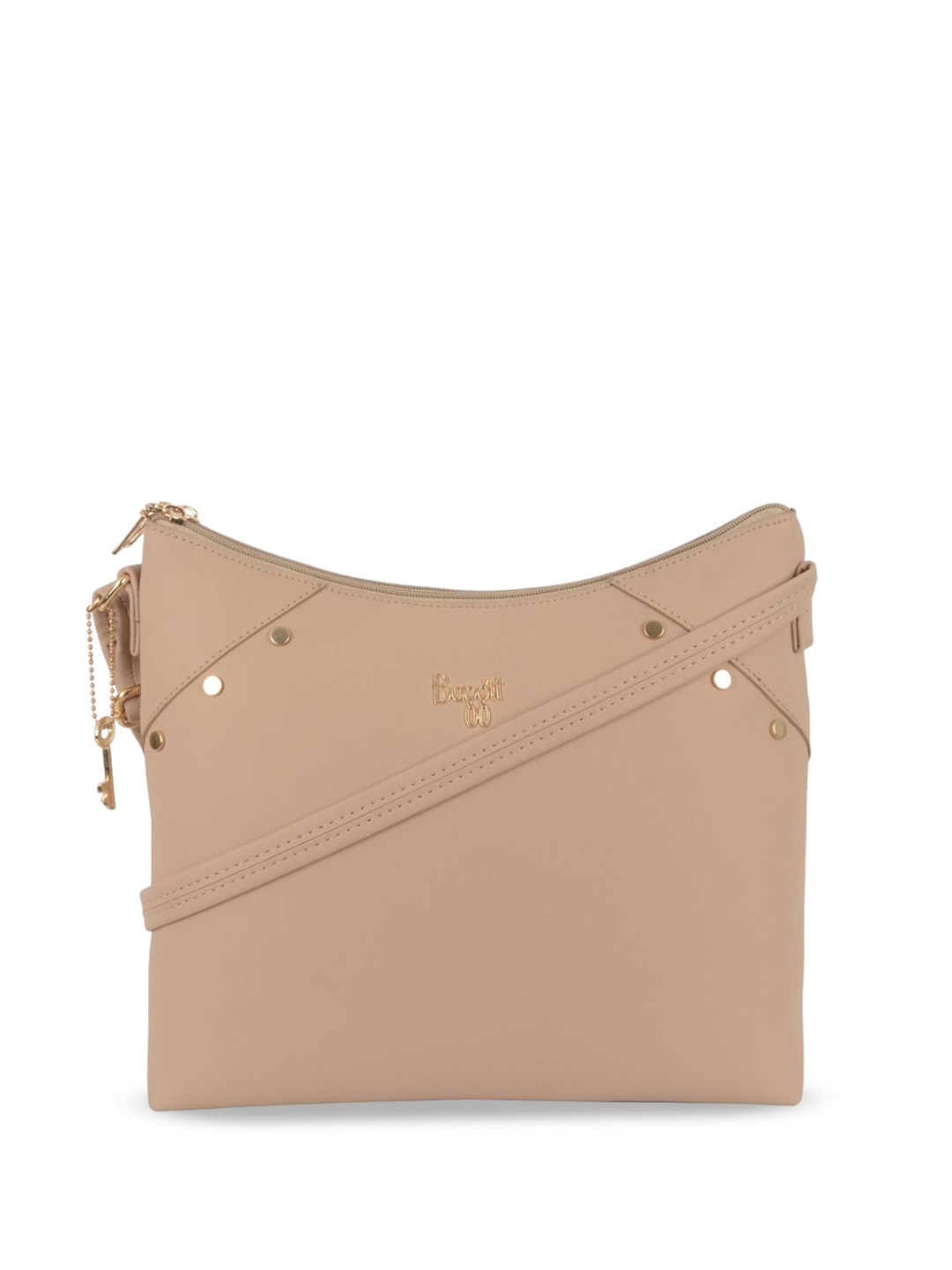 

Baggit Structured Sling Bag, Beige