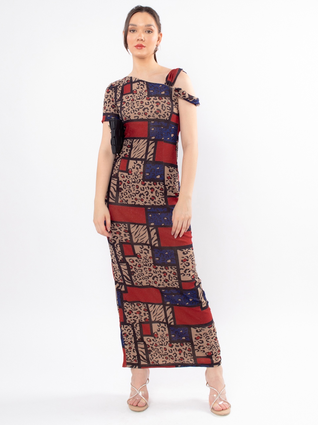 

Stylecast X Hersheinbox Printed Midi Sheath Dress, Multi