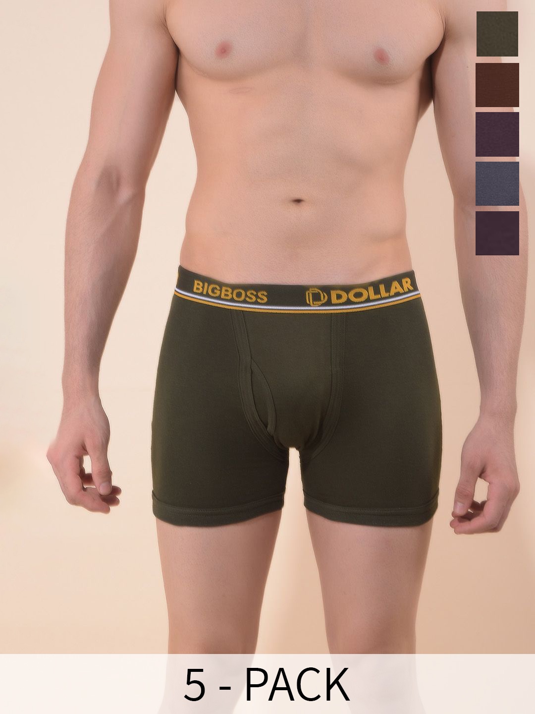 

Dollar Bigboss Pack Of 5 Assorted Trunks MBTR-04-INTRSCD-PO5-CO2-S24