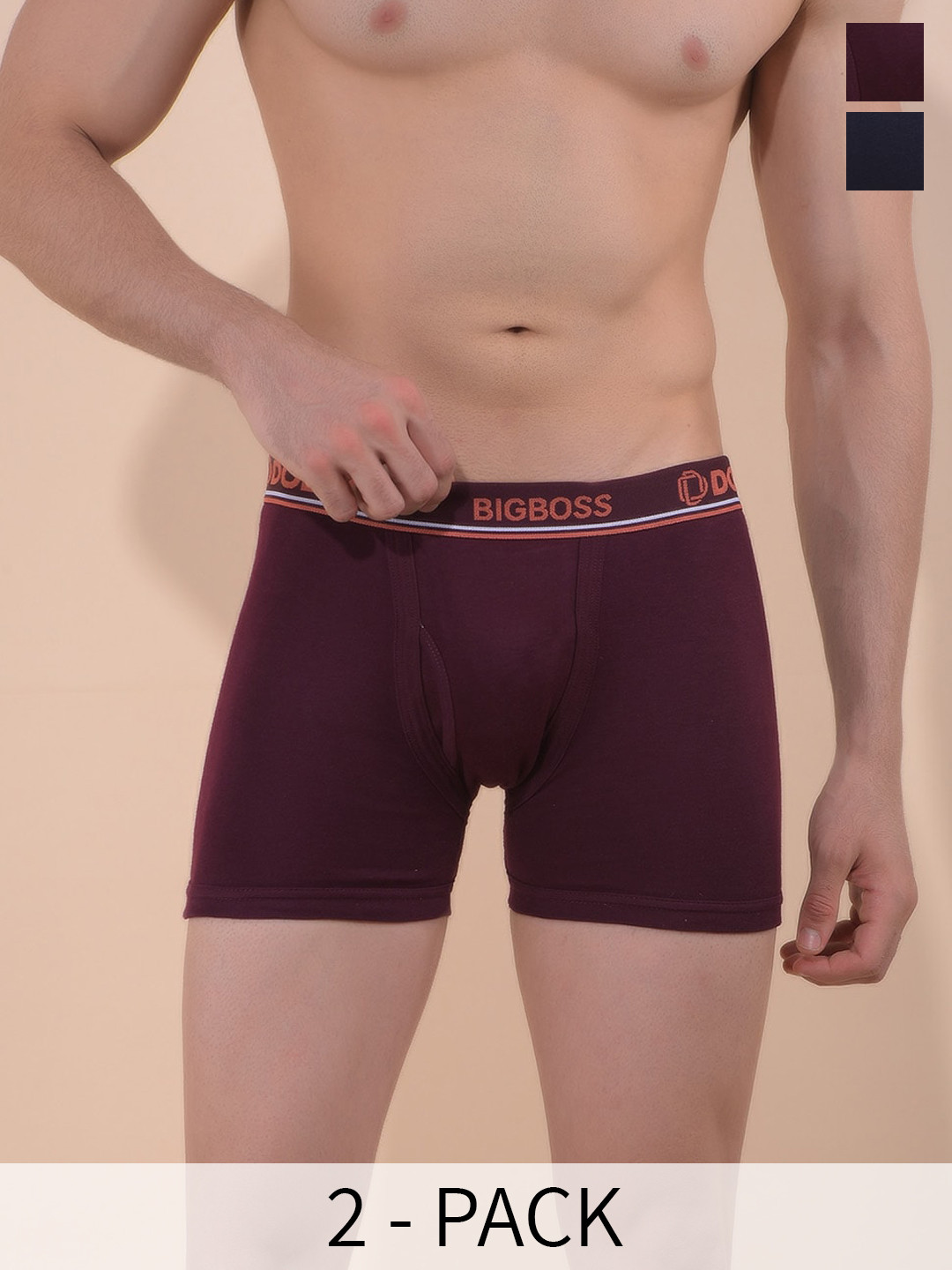 

Dollar Bigboss Pack of 2 Trunks assorted MBTR-04-INTRSCD-PO2-CO5-S24