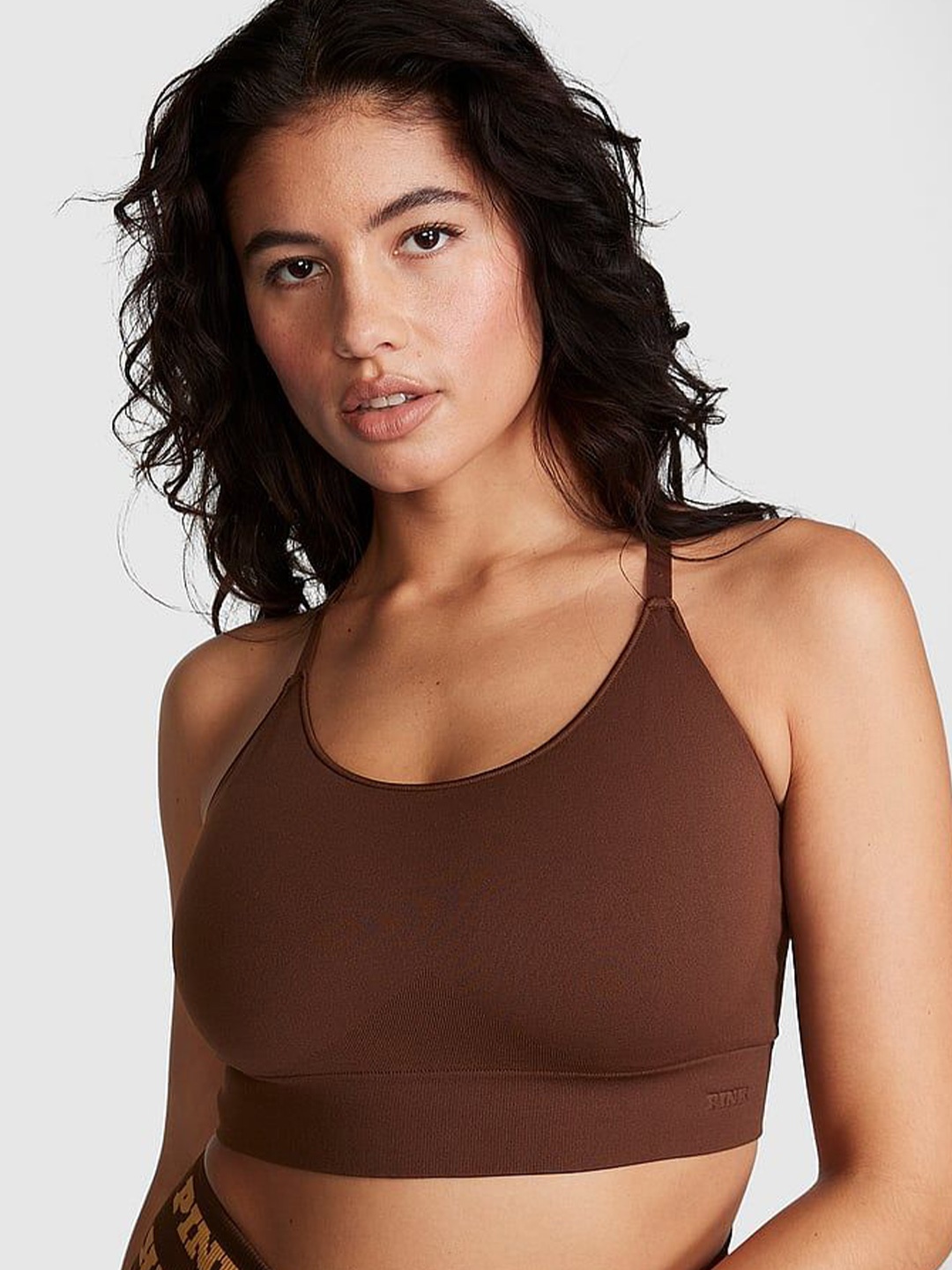 

Victoria's Secret Bra Medium Coverage Lightly Padded, Brown