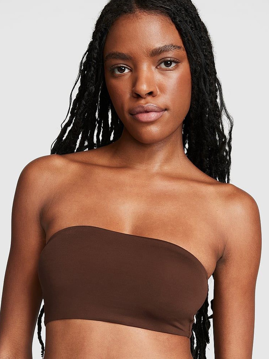 

Victoria's Secret Bandeau Bra Medium Coverage, Brown