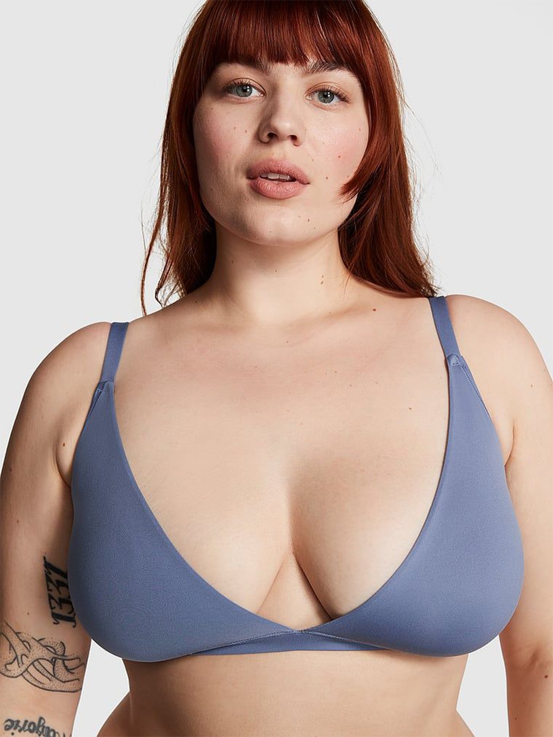 

Victoria's Secret Bralette Bra Medium Coverage, Blue