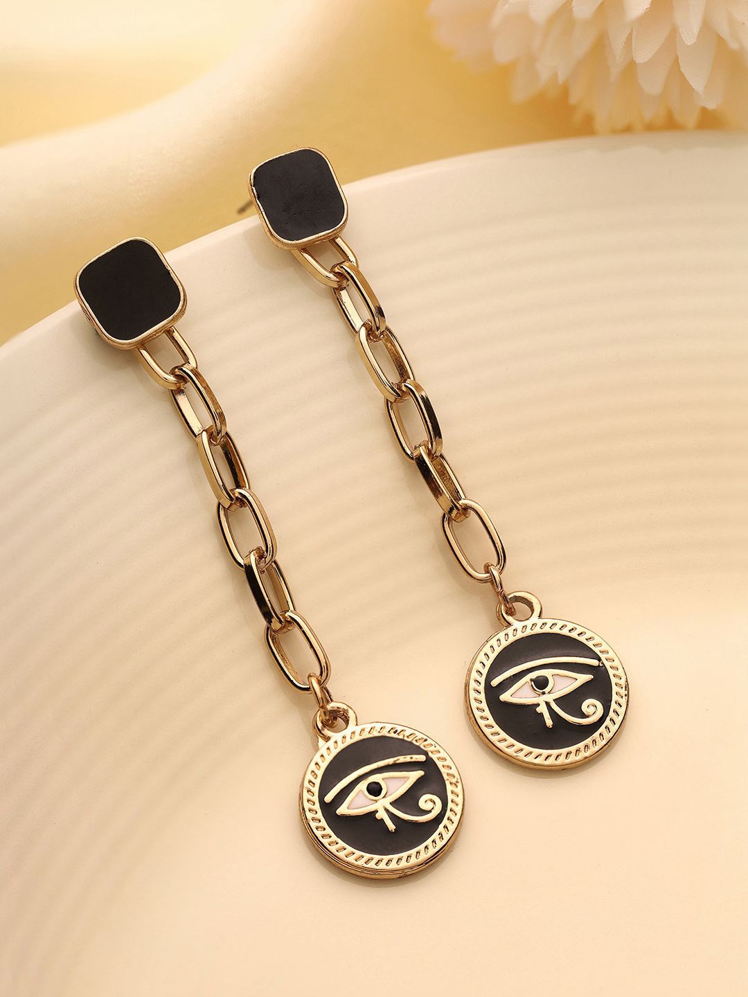 

Priyaasi Gold Plated Drop Earrings