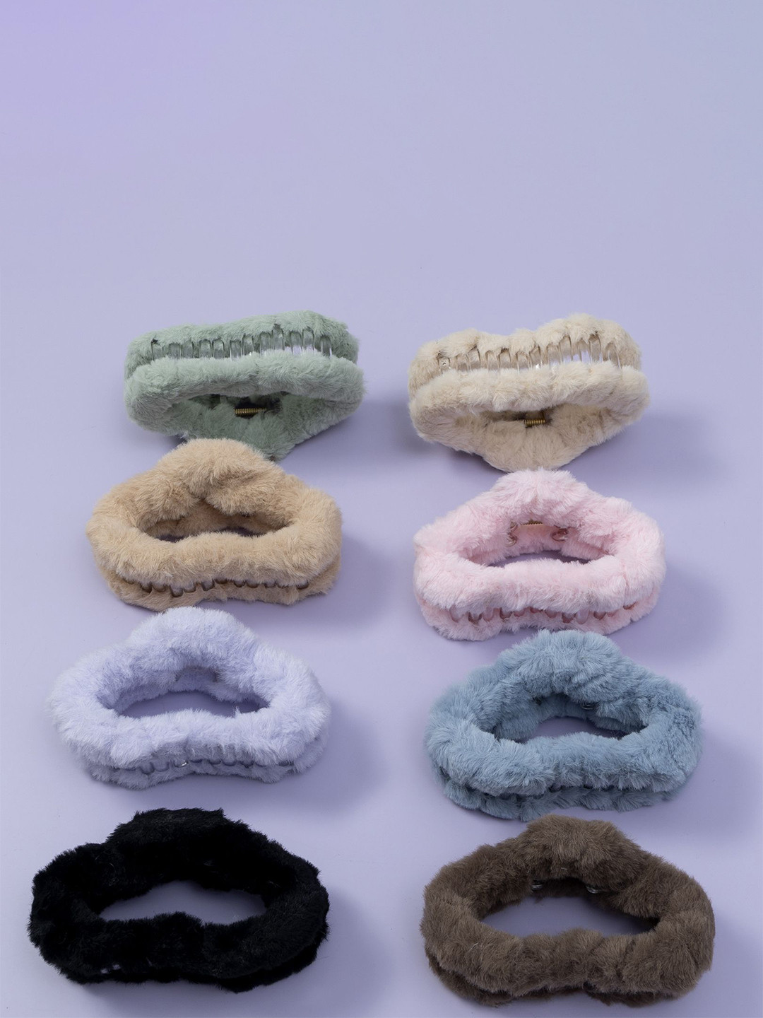 

Unboxkar.in Women Set of 4 Ponytail Holders, Black