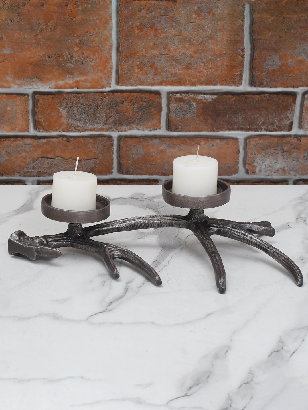 

Maison Modern Brown Candle Holder