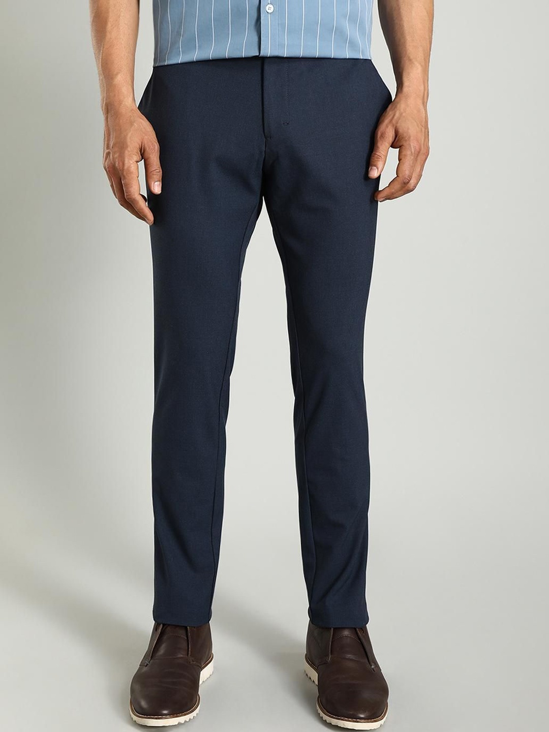 

Indian Terrain Urban Tapered Fit Trouser, Blue
