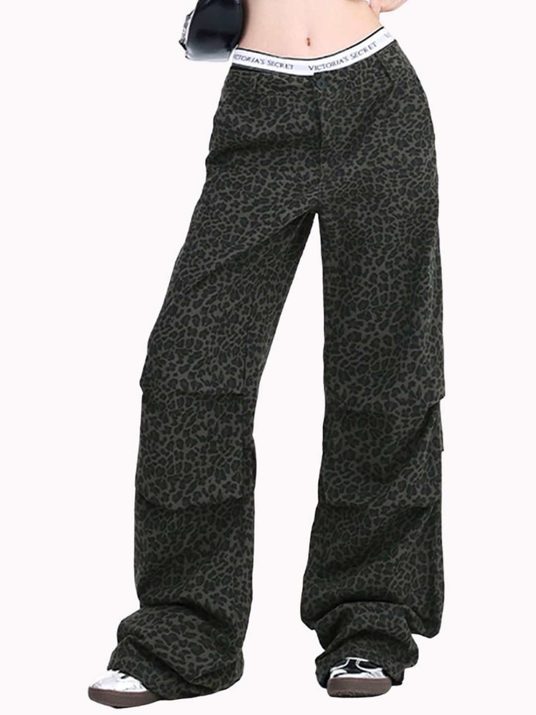 

LULU & SKY Women Printed Straight Fit Trousers, Multi