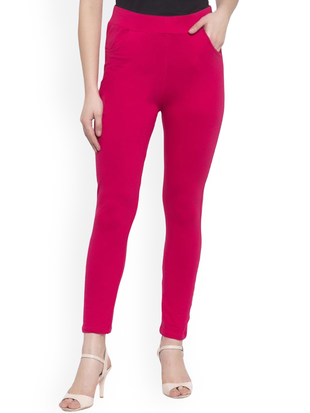 

KEX Ankle-Length Leggings, Magenta