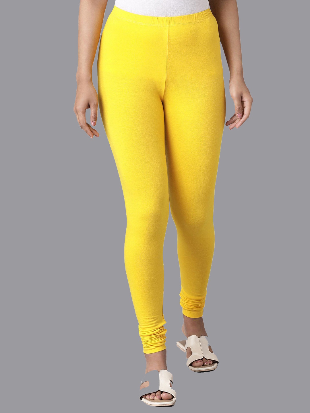

KEX Churidar Length Leggings, Yellow