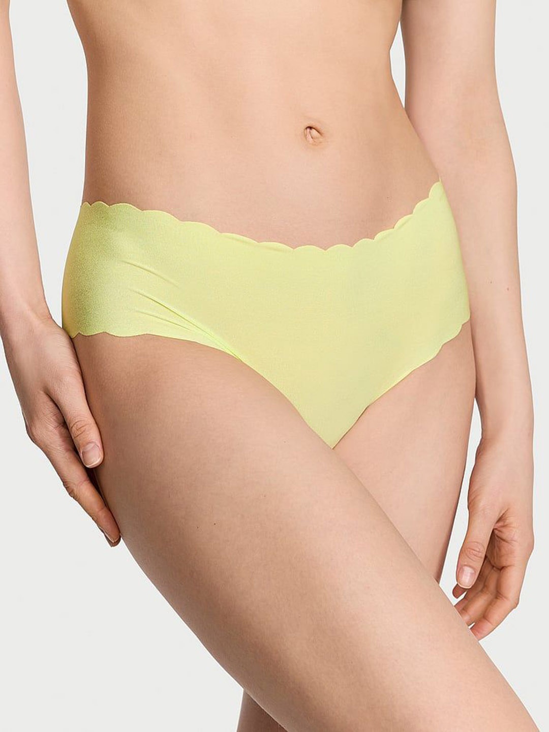 

Victoria's Secret No-Show Cheeky Low-Rise Basic Briefs, Yellow