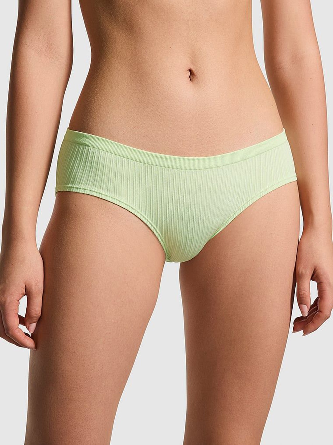 

Victoria's Secret PINK Low Rise Hiphugger Briefs, Green